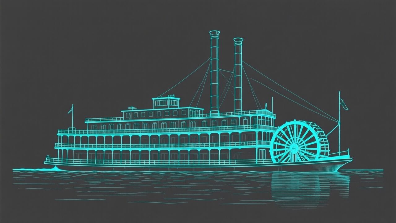 El póker en los vapores del Mississippi: lo documentado y lo inventado